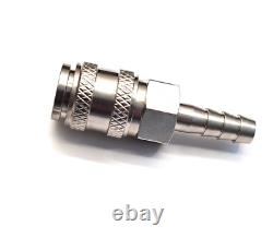 Série 21 de perches à eau pour le nettoyage de fenêtres, raccord rapide, tuyau de 6 mm, 50 pièces