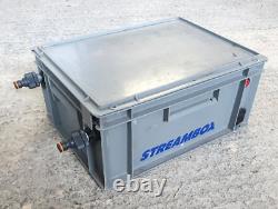 Streambox Avec Pompe À Diaphragme Streamflo 100psi Et Batterie À Gel 26ah, Chargeur Numax