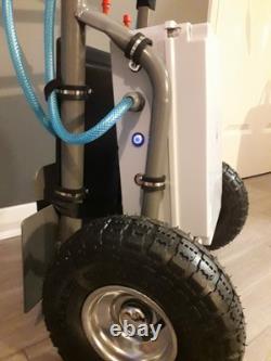 Système de Poteau Alimenté en Eau WFP Full Kit Plus Poteau de 25 pieds - Bobine de 10 m 2 Conteneurs