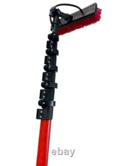 Système de Poteau Alimenté en Eau WFP Full Kit Plus Poteau de 25 pieds - Bobine de 10 m 2 Conteneurs