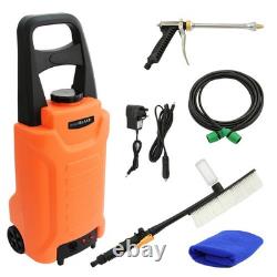 Système de chariot de nettoyage de fenêtres alimenté en eau de 30L avec brosse de lavage de voiture et équipement de nettoyage