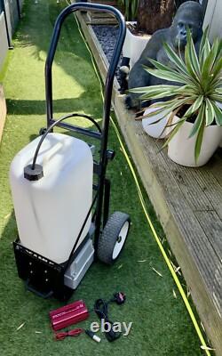 Système de chariot de nettoyage de fenêtres portable à eau pure Streamflo 25ltr