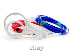 Système de filtration d'eau par osmose inverse Aquati 5 étapes avec résine DI 50/75/100/150 GPD