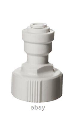 Système de filtration d'eau par osmose inverse Aquati 5 étapes avec résine DI 50/75/100/150 GPD