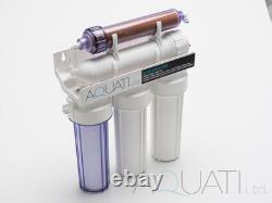 Système de filtration d'eau par osmose inverse RODI Aquati 5 étapes 150GPD pour aquariums marins