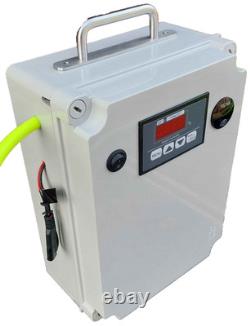 Système de nettoyage de fenêtres WFP avec pôle alimenté par eau, produit chimique softwash 12v 12ah WFP