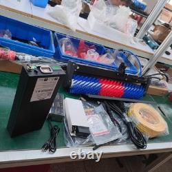 Système de nettoyage de fenêtres avec brosse rotative alimentée en eau pour panneaux solaires ZNZHNSI