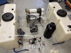 Système de purification d'eau pour le nettoyage des fenêtres, composants pour le montage ou les pièces