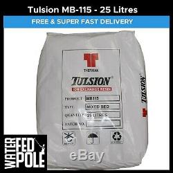 Tulsion Mb115 DI ​​résine Pour L'eau Fed Pole Nettoyage De Vitres 25ltr Sac