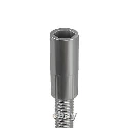 Tuyau microbore 8mm pour perche alimentée en eau de 100m avec clips et conducteur gratuits orange