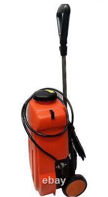 Unité de pompage mobile à perche alimentée par l'eau (chariot sac à dos) 20L, pompe et batterie